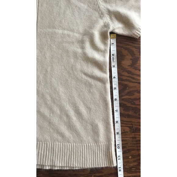 wardrobe essentials petite small cream mock neck - Picture 8 of 8